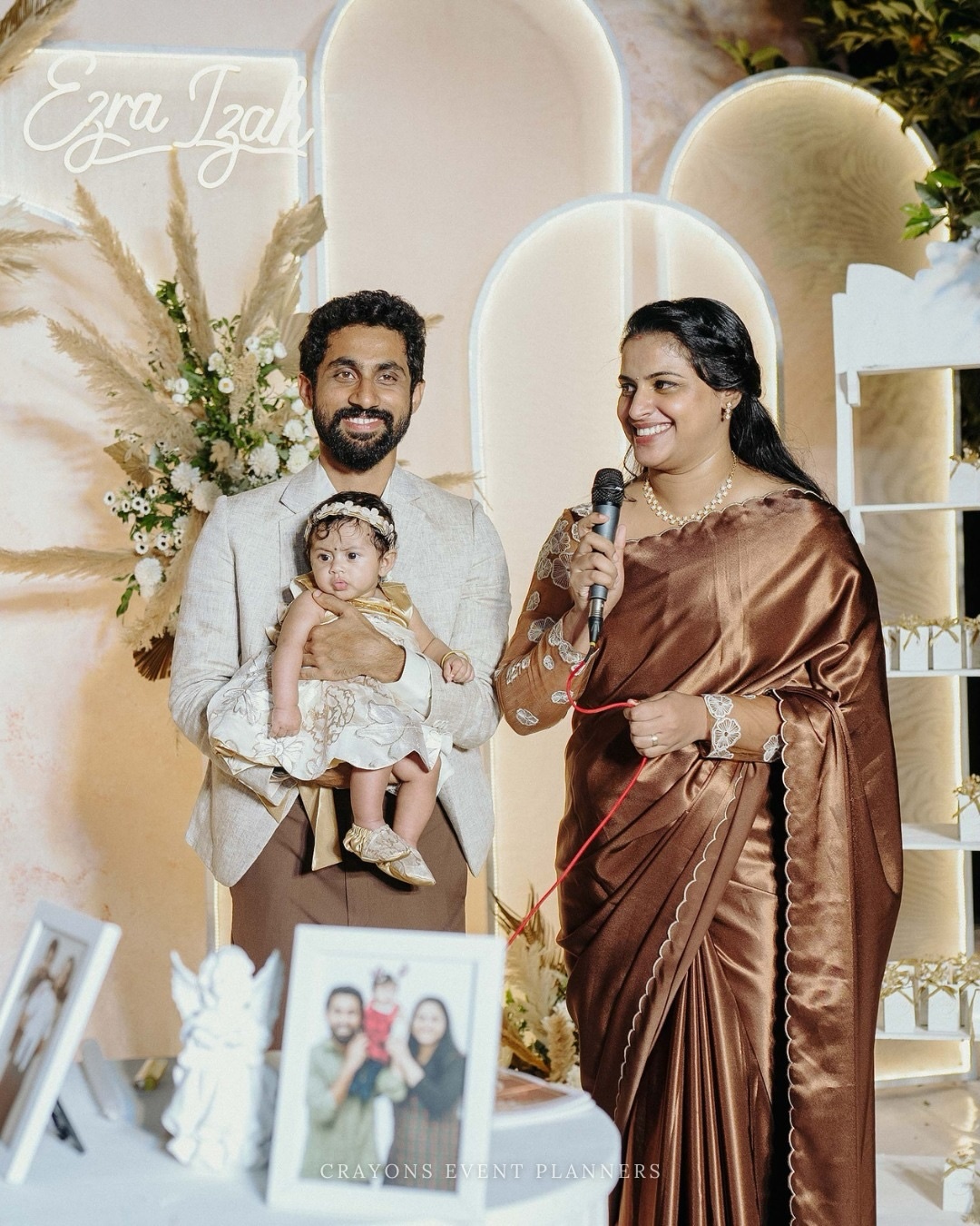 Floral styling by Crayons Event Planners
